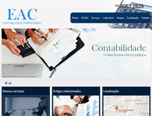 Tablet Screenshot of eaccontabil.net